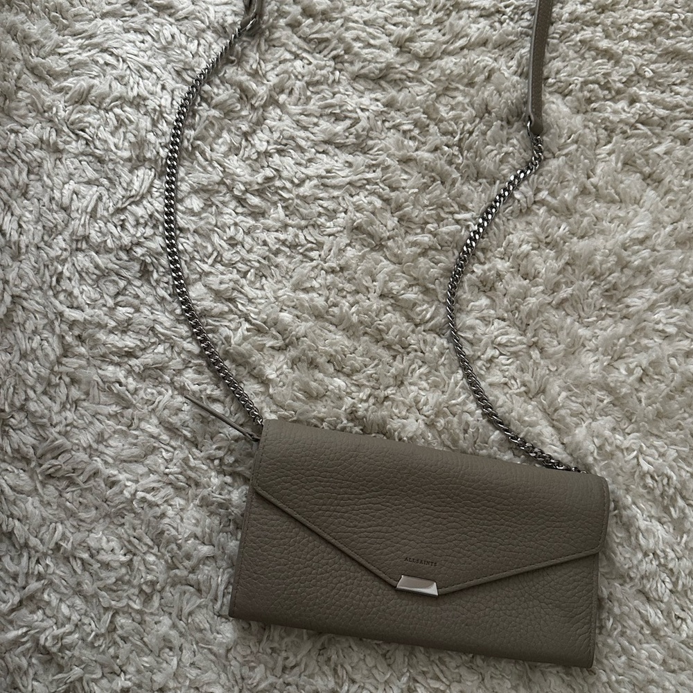 All Saints Captain Chain Wallet